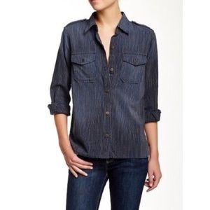 Current/Elliott stripe "The Perfect Shirt" 0/xs